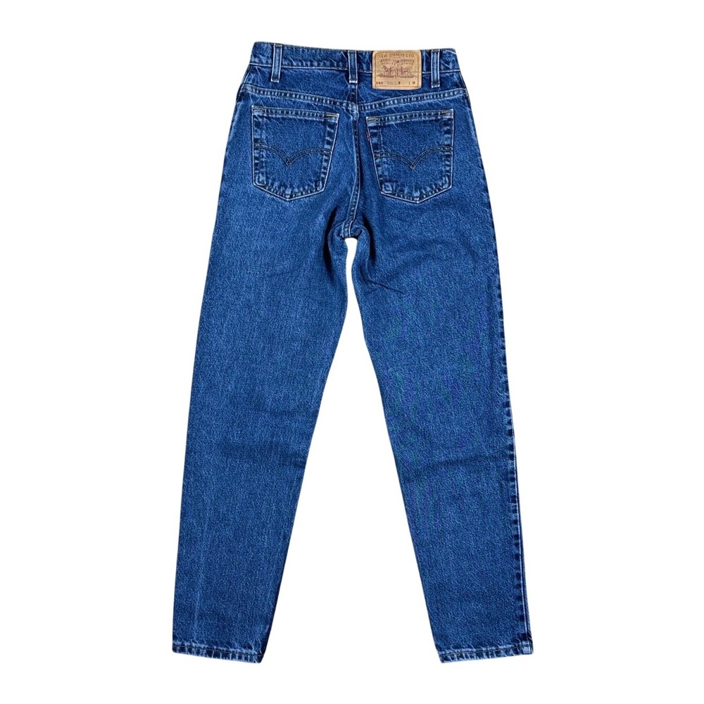Vintage Levi's 550 Women's Relaxed Fit Tapered Leg Jeans‎ Size 7 Med USA 1998